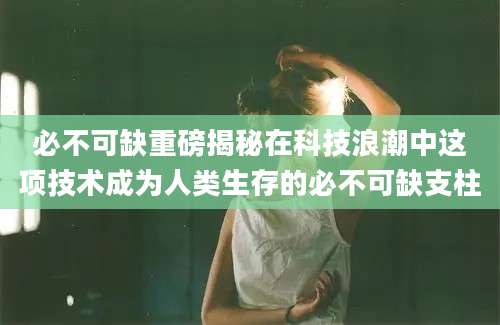 必不可缺重磅揭秘在科技浪潮中这项技术成为人类生存的必不可缺支柱