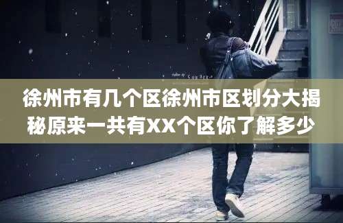 徐州市有几个区徐州市区划分大揭秘原来一共有XX个区你了解多少