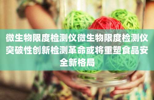 微生物限度检测仪微生物限度检测仪突破性创新检测革命或将重塑食品安全新格局