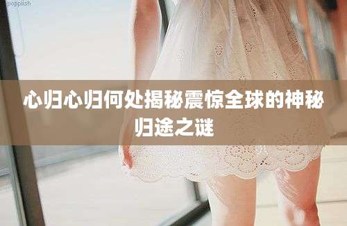 心归心归何处揭秘震惊全球的神秘归途之谜