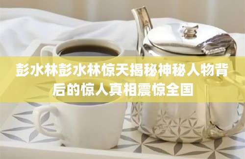 彭水林彭水林惊天揭秘神秘人物背后的惊人真相震惊全国