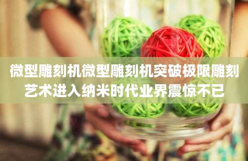 微型雕刻机微型雕刻机突破极限雕刻艺术进入纳米时代业界震惊不已