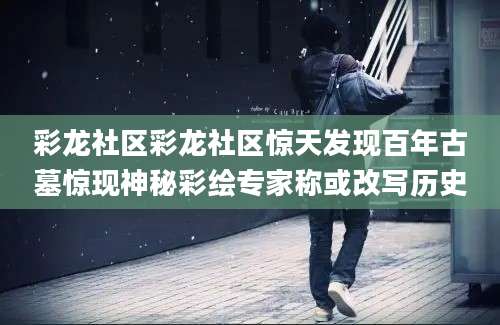 彩龙社区彩龙社区惊天发现百年古墓惊现神秘彩绘专家称或改写历史