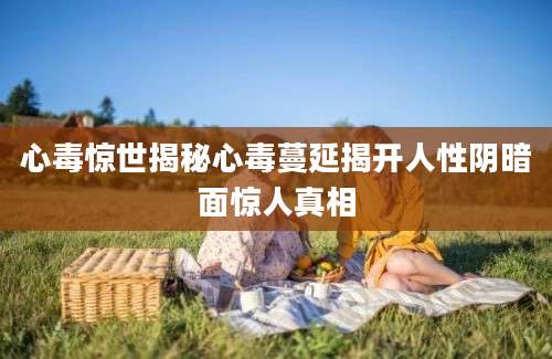心毒惊世揭秘心毒蔓延揭开人性阴暗面惊人真相